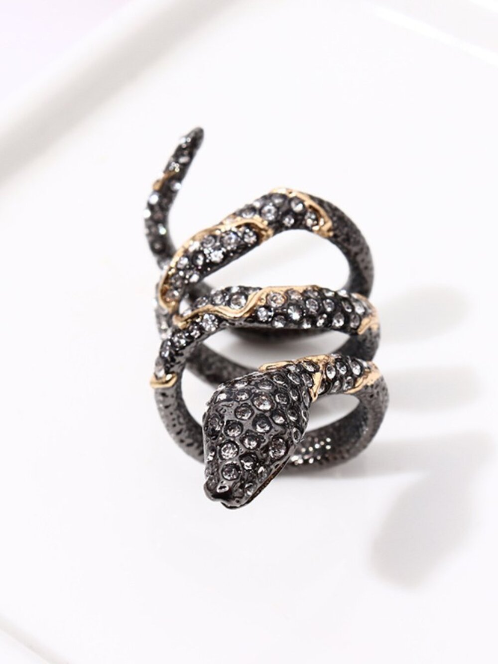 Alexis Bittar Snake Collection Pav�� Ring